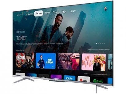 テレビ55 Smart TV 55” 4K UHD LED TCL 55P725 VA Wi-Fi - Bluetooth Alexa